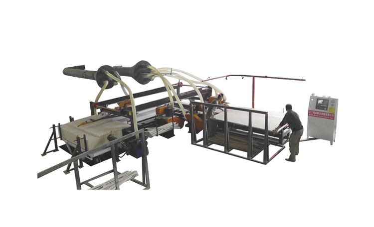 Glass magnesium board automatic sawing machine